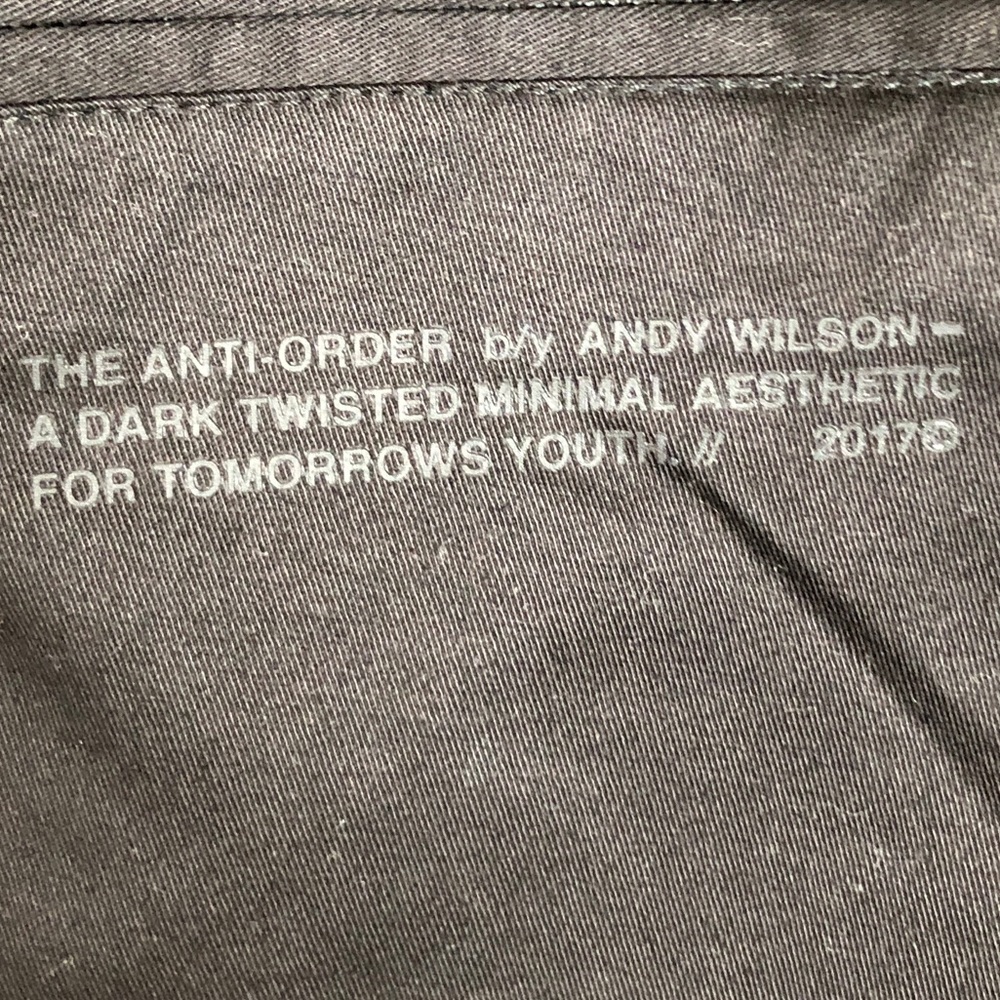 The Anti-Order Black/Red Joggers. 4 Pockets. Size- XS - Picture 7 of 14